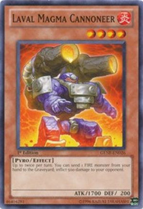 Laval Magma Cannoneer (Common / Short Print) [GENF-EN026] Generation Force Unlimited