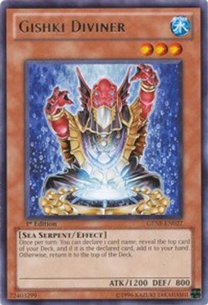 Gishki Diviner (Rare) [GENF-EN027] Generation Force 1st Edition