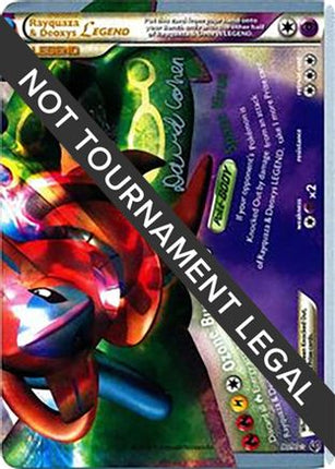Rayquaza & Deoxys Legend  2011 (David Cohen) 090- World Championship Decks