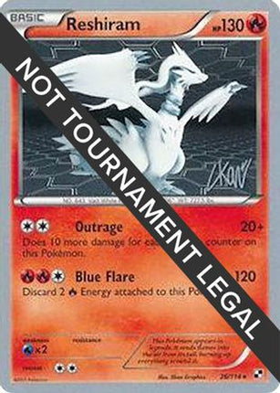 Reshiram 2011 (Christopher Kan) 026- World Championship Decks