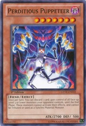 Perditious Puppeteer (Common / Short Print) [GENF-EN033] Generation Force 1st Edition