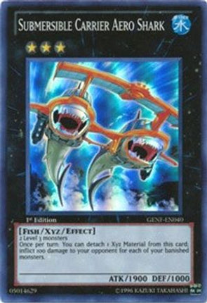 Submersible Carrier Aero Shark (Super Rare) [GENF-EN040] Generation Force Unlimited