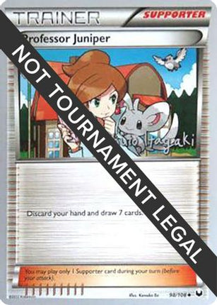 Professor Juniper 2012 (Shuto Itagaki) 098- World Championship Decks