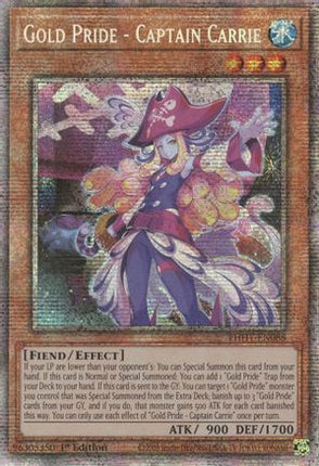 Gold Pride - Captain Carrie (Starlight Rare)  [PHHY-EN088] 1st Edition