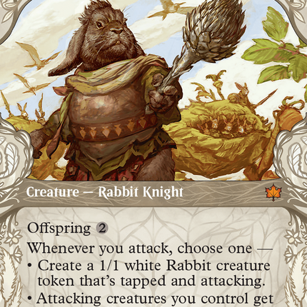 Warren Warleader (Showcase) [Bloomburrow] Foil
