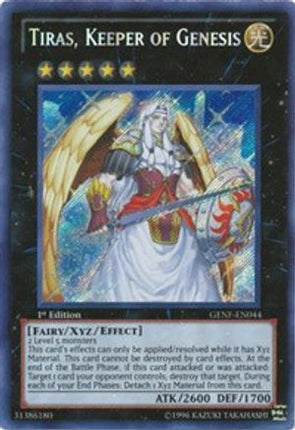 Tiras, Keeper of Genesis (Secret Rare) [GENF-EN044] Generation Force 1st Edition
