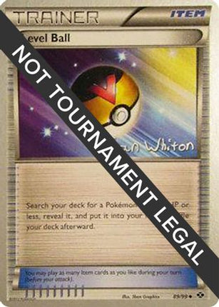 Level Ball 2013 (Ian Whiton) 089- World Championship Decks