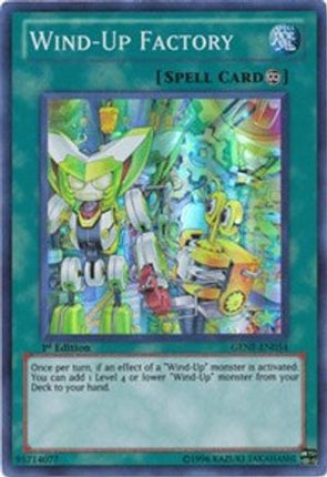 Wind-Up Factory (Super Rare) [GENF-EN054] Generation Force 1st Edition