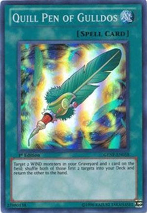 Quill Pen of Gulldos (Super Rare) [GENF-EN058] Generation Force Unlimited