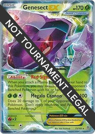 Genesect EX 2014 (Andrew Estrada) 011- World Championship Decks