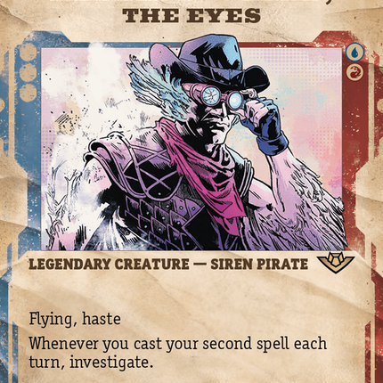 Malcolm, the Eyes (Showcase) (Borderless) [Outlaws of Thunder Junction]