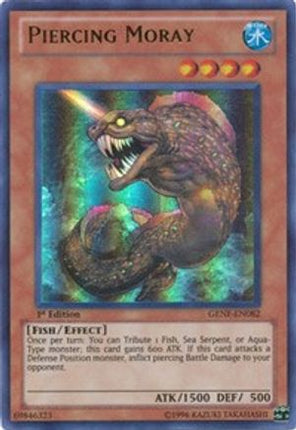 Piercing Moray (Ultra Rare) [GENF-EN082] Generation Force 1st Edition