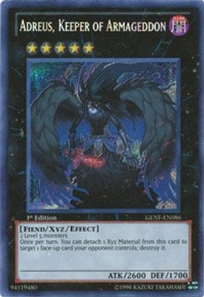 Adreus, Keeper of Armageddon (Secret Rare) [GENF-EN086] Generation Force Unlimited