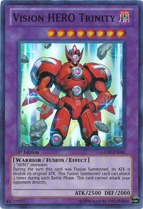 Vision HERO Trinity (Super Rare) [GENF-EN091] Generation Force 1st Edition