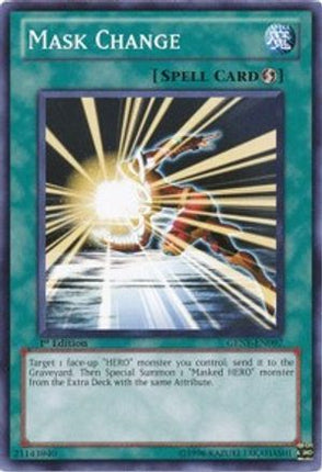 Mask Change (Common / Short Print) [GENF-EN097] Generation Force Unlimited