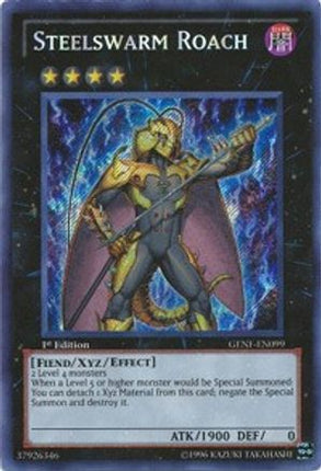 Steelswarm Roach (Secret Rare) [GENF-EN099] Generation Force Unlimited