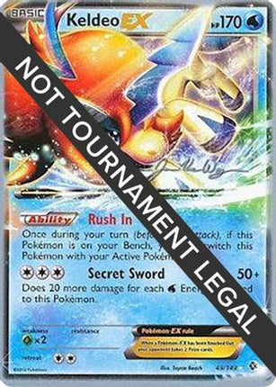 Keldeo EX 2015 (Jacob Van Wagner) 049- World Championship Decks