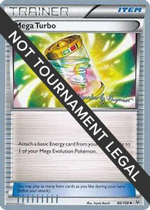 Mega Turbo (86/108) (Primal Groudon - Alejandro Ng-Guzman) [World Championships 2015]