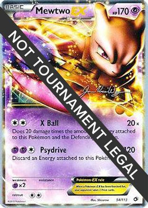 Mewtwo EX 2015 (Jacob Van Wagner) 054- World Championship Decks