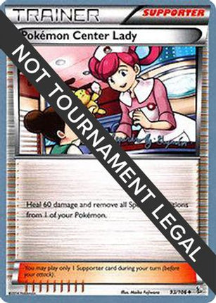 Pokemon Center Lady 2015 (Alejandro Ng-Guzman) 093- World Championship Decks