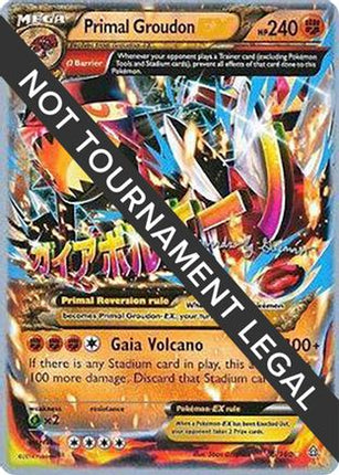Primal Groudon EX 2015 (Alejandro Ng-Guzman) 086- World Championship Decks