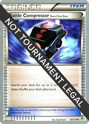 Battle Compressor (Team Flare Gear) 2016 (Cody Walinski) 092- World Championship Decks
