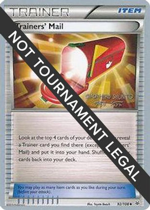 Trainers' Mail 2016 (Shunto Sadahiro) 092- World Championship Decks
