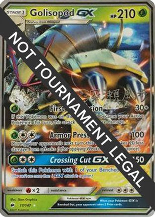 Golisopod GX (Kabu Fukase) 017- World Championship Decks