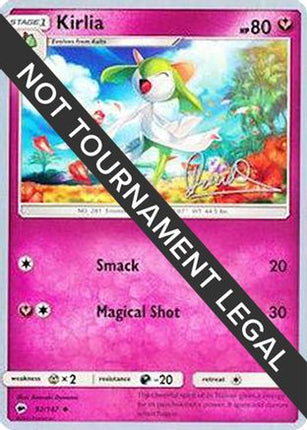 Kirlia 2017 (Diego Cassiraga) 092- World Championship Decks