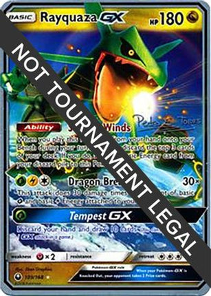 Rayquaza GX 2018 (Pedro Eugenio Torres) 109- World Championship Decks