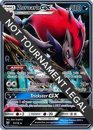 Zoroark GX 2018 (Robin Schulz) 053- World Championship Decks