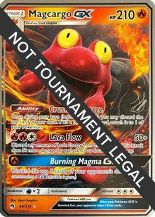 Magcargo GX 2019 (Henry Brand) 044- World Championship Decks