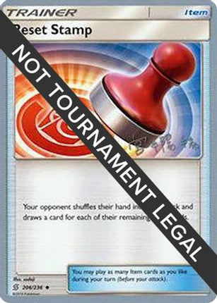 Reset Stamp 2019 (Haruki Miyamoto) 206- World Championship Decks