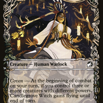 Candlegrove Witch (Showcase) [Innistrad: Midnight Hunt]