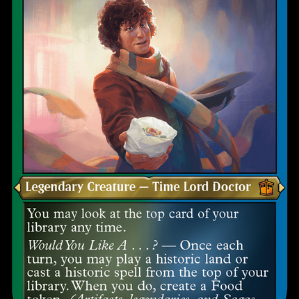 The Fourth Doctor [Doctor Who] Etched Foil