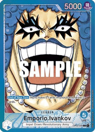 Emporio.Ivankov (049) (Alternate Art) (OP02-049) - Paramount War Foil