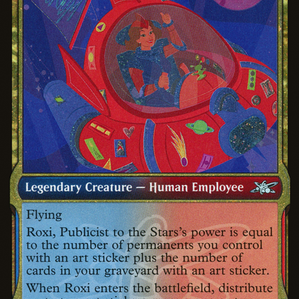 Roxi, Publicist to the Stars (Showcase) [Unfinity] Galaxy Foil