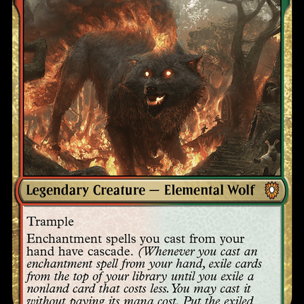 Wildsear, Scouring Maw [Bloomburrow Commander] Foil