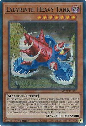 Labyrinth Heavy Tank (Super Rare) [MAZE-EN001] 1st Edition