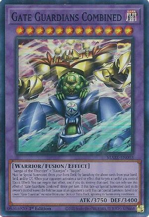 Gate Guardians Combined (Super Rare) [MAZE-EN003] 1st Edition