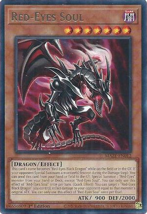 Red-Eyes Soul (Rare) [MAZE-EN012] 1st Edition