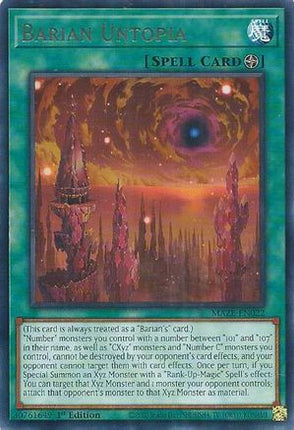 Barian Untopia (Rare) [MAZE-EN022] 1st Edition