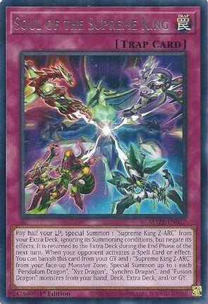Soul of the Supreme King (Rare) [MAZE-EN027] 1st Edition