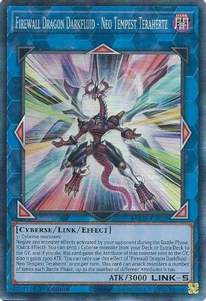 Firewall Dragon Darkfluid - Neo Tempest Terahertz (CR) (Collector's Rare) [MAZE-EN028] 1st Edition