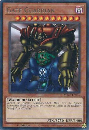 Gate Guardian (Rare) [MAZE-EN035] 1st Edition