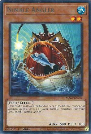 Nimble Angler (Rare) [MAZE-EN042] 1st Edition