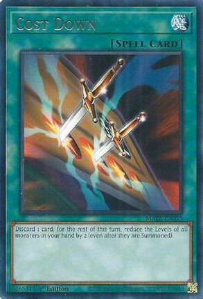 Cost Down (Rare) [MAZE-EN055] 1st Edition