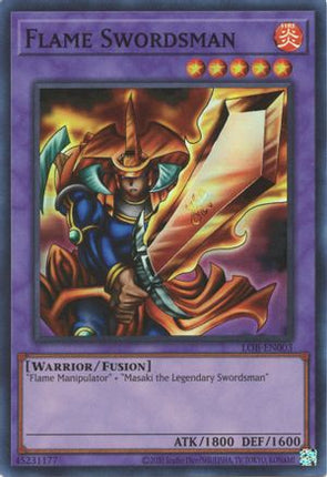 Flame Swordsman (Super Rare) [LOB-EN003] Unlimited