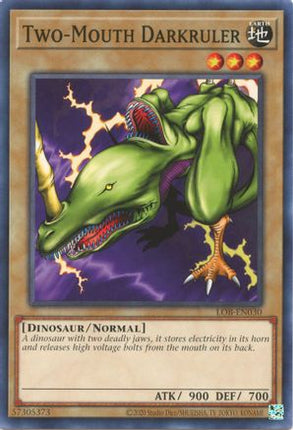 Two-Mouth Darkruler (Common / Short Print) [LOB-EN030] Unlimited