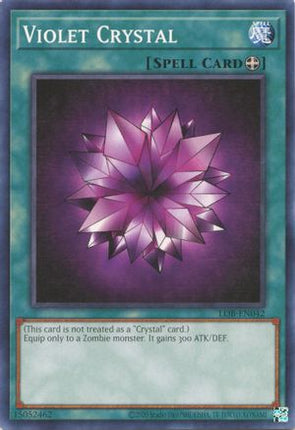 Violet Crystal (Common / Short Print) [LOB-EN042] Unlimited